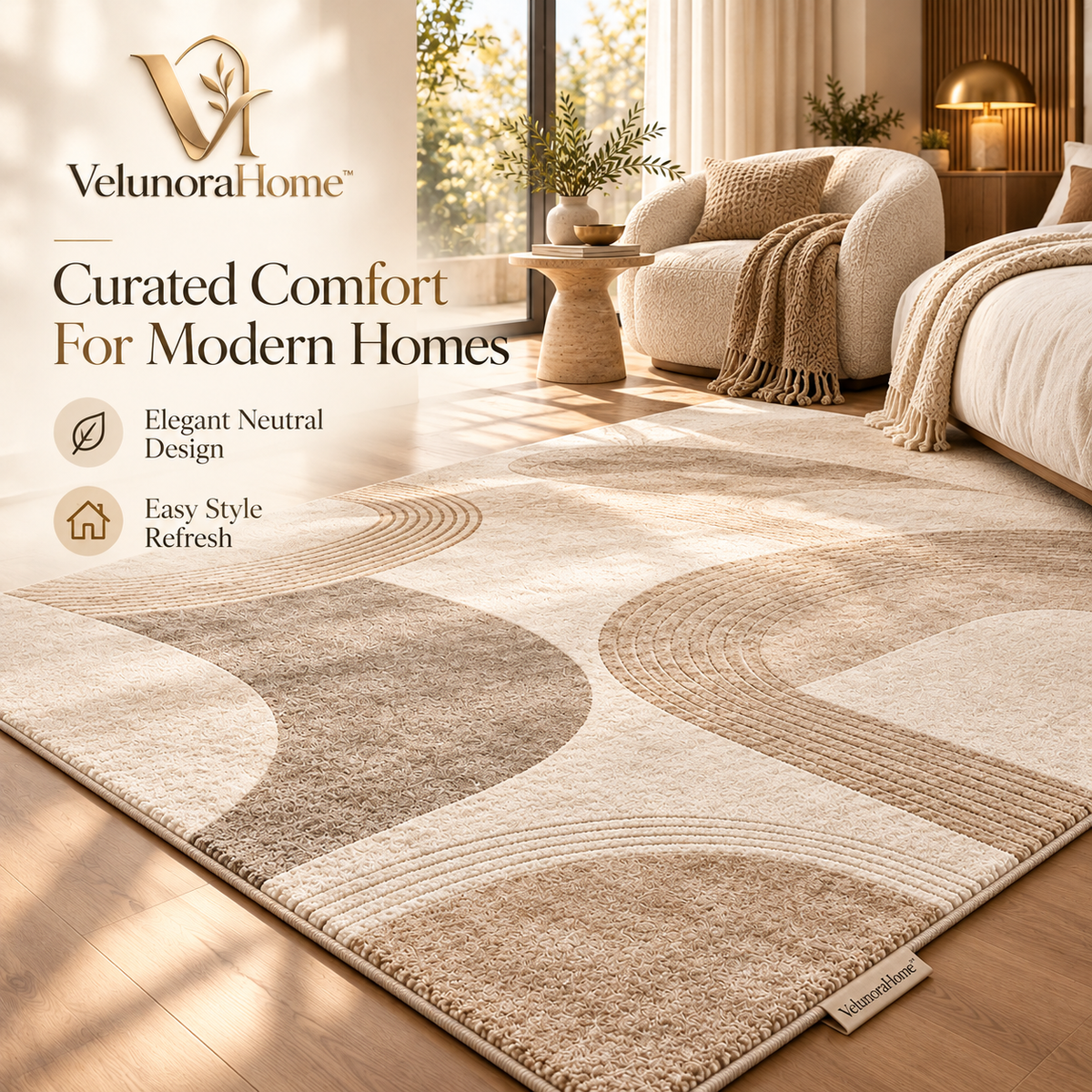 VelunoraHome™ Modern Area Rug Collection