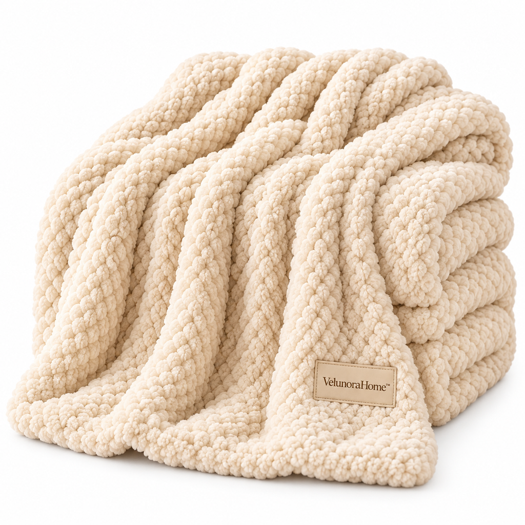 VelunoraHome™ Luxury Soft Throw Blanket